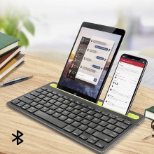 Teclado Bluetooth com Suporte IOS - Android e Windows