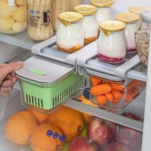 Organizer with Container to Store Food for refrigerator