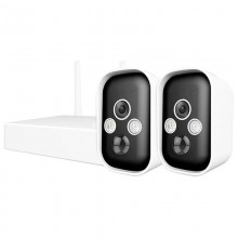 HD Wireless Surveillance Kit - 2 Cameras with Battery