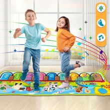 Tapis musical pour piano