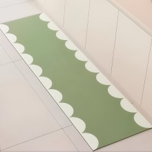 Tapis Magique Super Absorbant et Antidérapant pour Cuisine - Vert