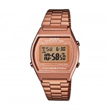 Montre rétro Casio - Or rose