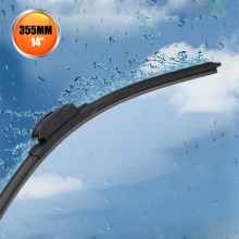 Universal Flat Wiper Blades - 355 mm