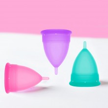 Menstrual Cup - 3 Colors - Size S