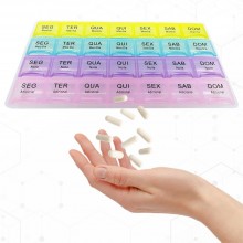 Weekly Pill Box - 28 Compartments