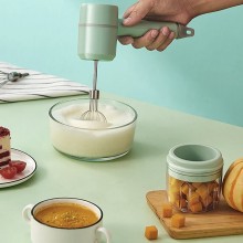 Cordless Portable Electric Mixer - 3 in 1