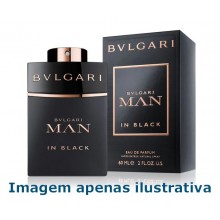 Generic Man In Black - Bvlgari Man