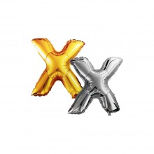 Festive Balloon - Letter X - 2 Colors