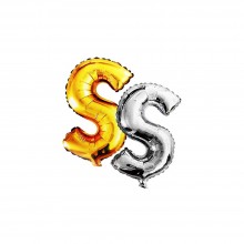 Festive Balloon - Letter S - 2 Colors