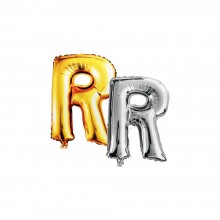 Festive Balloon - Letter R - 2 Colors