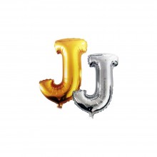 Festive Balloon - Letter J - 2 Colors