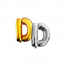 Festive Balloon - Letter D - 2 Colors