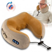 Masajeador de cuello Shiatsu - Recargable por USB