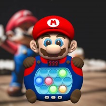 Super Mario Electronic Pop it Push Toy - 999 Levels