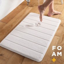 Viscoelastic bath mat