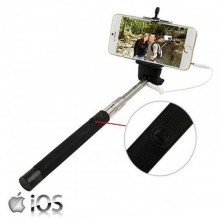 Braço Extensivel para Selfies - Ligação por cabo - Iphone