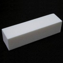 White nail polish block - pack 2