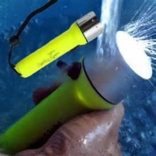 Waterproof LED flashlight - Diving