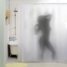 Sexy shower curtain