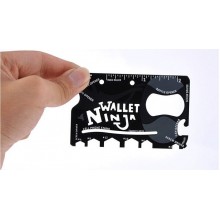 Carte multifonction Ninja avec 18 outils