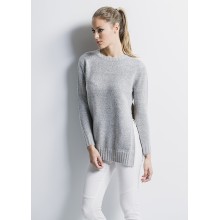 Sweater with side openings