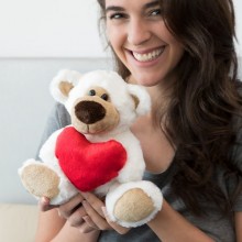 Urso de Peluche com Coração