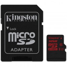 Cartão KINGSTON Micro SD 32GB Speed Class 3 UHS-I 90MBs