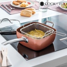 Deluxe Multifunction Ceramic Frying Pan - 4 Pieces