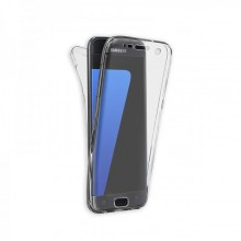 360 Gel Double Front and Back Cover - Samsung Galaxy S7 Edge - Transparent