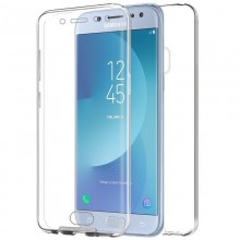 360 Gel Double Front and Back Cover - Samsung Galaxy J5 2017 - Transparent