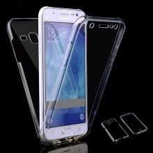 360 Gel Double Front and Back Cover - Samsung Galaxy J3 and J3 2016 - Transparent