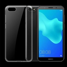 Doppia Cover Fronte e Retro 360 Gel - Huawei Y5 - Y5 Prime 2018 - Trasparente