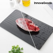 Thermal plate for defrosting food