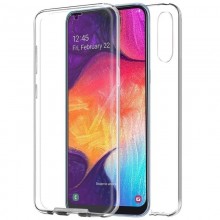 360 Gel Double Front and Back Cover - Samsung Galaxy A70 - Transparent