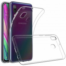 360 Gel Double Front and Back Cover - Samsung Galaxy A40 - Transparent