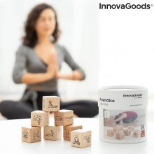 Wooden Yoga Dice Set - 7 Pieces