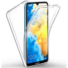 Cover 360 Gel Doppia Fronte e Retro - Huawei Honor 8S / Y5 / Y5 Prime 2019 - Trasparente