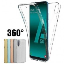 360 Gel Double Front and Back Cover - Samsung Galaxy M10 - A10 - Transparent