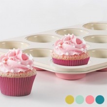 Forma vintage para Cupcakes Retro - 4 Cores