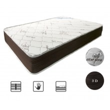 3D Viscoelastic Mattress with Aloe Vera treatment