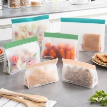 Set of Airtight Reusable Bags - 6 Pieces