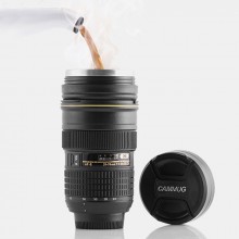 Thermal Mug with Black Lens lid