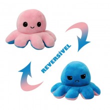 Peluche Emoji Pulpo Reversible - 5 Colores