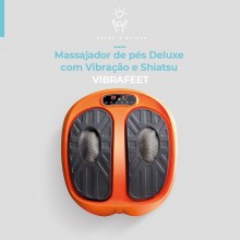 Massaggiatore plantare deluxe con vibrazione e shiatsu - Vibrafeet