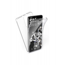 360 Gel Double Front and Back Cover - Samsung Galaxy S20 Ultra - Transparent