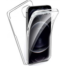 360 Gel Double Front and Back Case - iPhone 12 Pro Max - Transparent