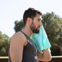 Ice Effect Instant Cooling Sports Towel