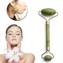 Rolo de Massagem Facial Jade 2 em 1